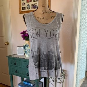 New York Skyline Oversized Tank